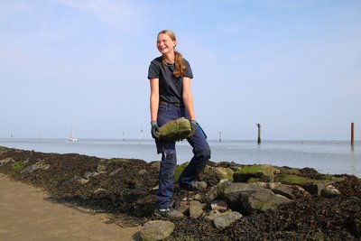 Leevke Suntken: Auszubildende zur Wasserbauerin