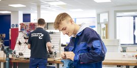 Ausbildung im Hafen Brake
