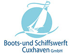 Boots- und Schiffswerft Cuxhaven GmbH Logo – Zur Website (öffnet in neuem Fenster)