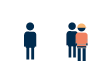 Onboarding bei NPorts Animation Start im Team Grafische Animation von drei Personen zu denen eine weitere Person erscheint und alle per Handschlag begrüßt.
