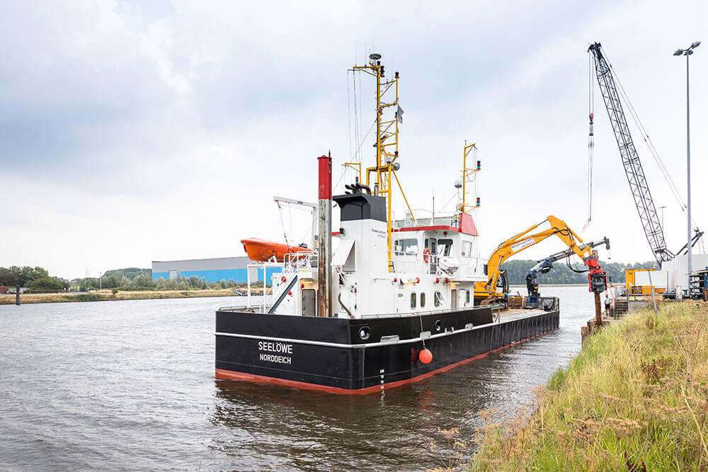 das Schiff Seelöwe im Hafen