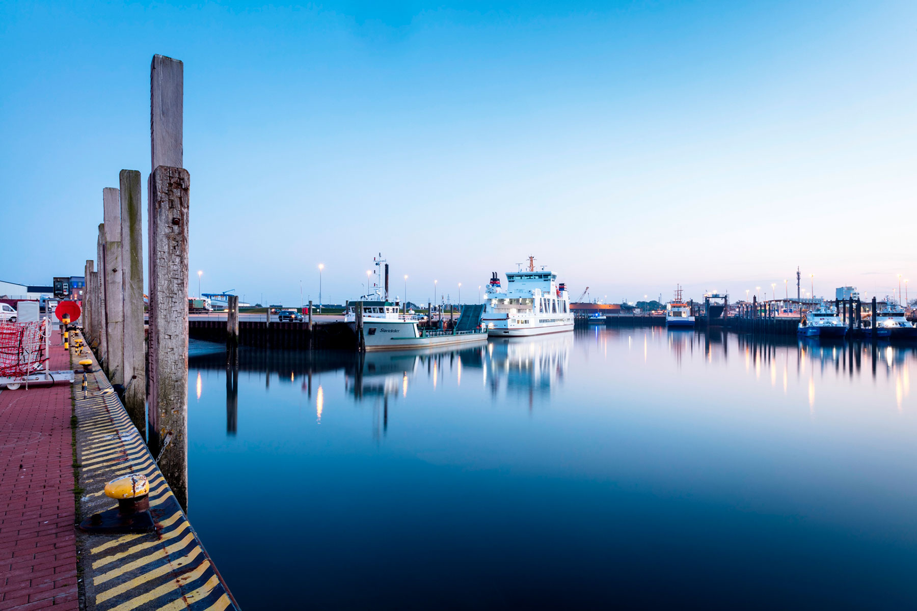 Foto Hafen Norddeich