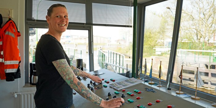 Ich will hier nicht mehr weg - von Tomke Steenblock und ihrem Job an der Borssumer Schleuse
