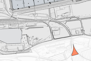 Karte zur Lage der Gewerbefläche C13 im Hafen Cuxhaven