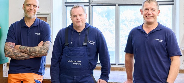 Nils Stern, Rewert Reents und Gerrit Kathmann