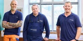 Nils Stern, Rewert Reents und Gerrit Kathmann