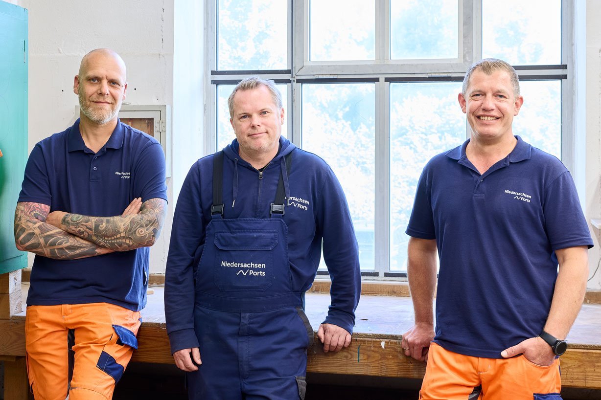 Nils Stern, Rewert Reents und Gerrit Kathmann