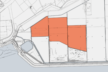 Lageplan Gewerbefläche E32 im Hafen Emden