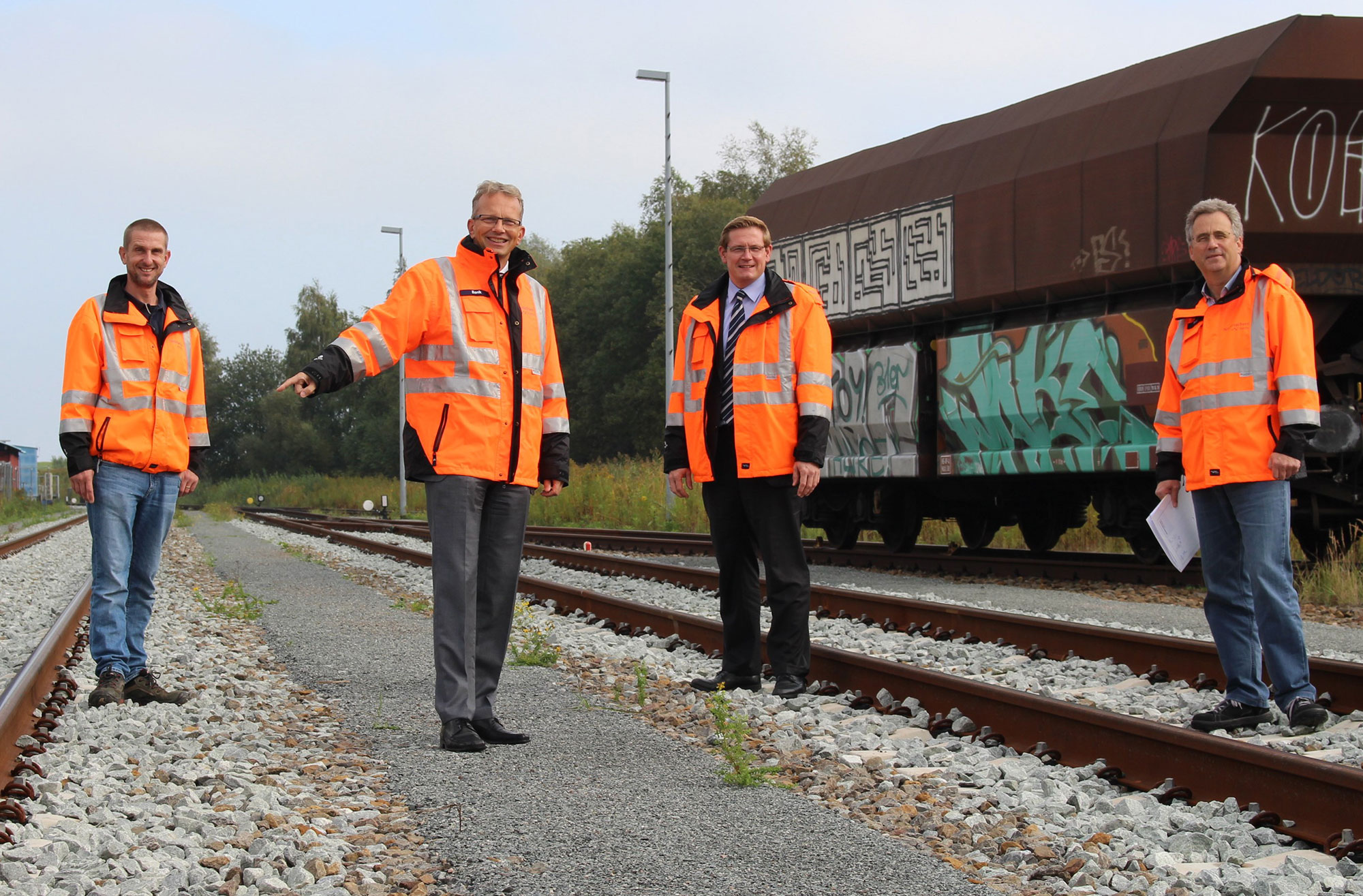 NPorts - Neue Gleise für Hafenbahn im Hafen WHV