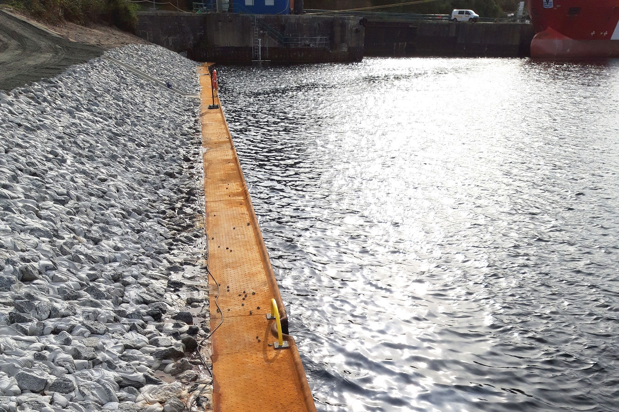 Millionensteg im Hafen Wilhelmshaven