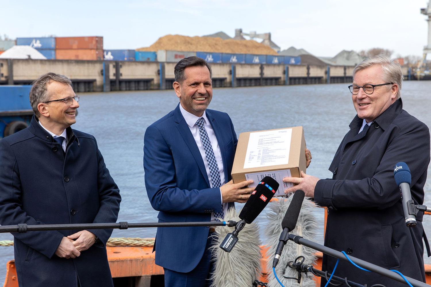 Gas-Terminal Stade: Antrag eingereicht