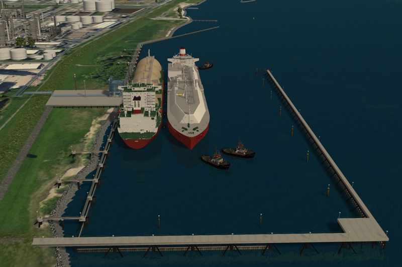 Bau des LNG-Terminals Stade kann starten