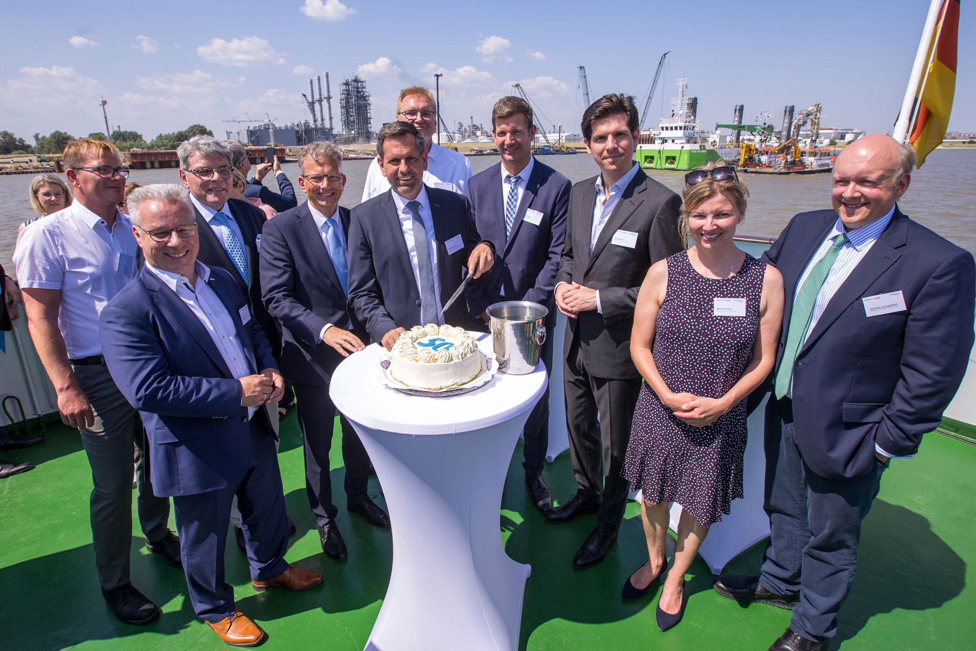 50 Jahre Seehafen Stade: Hafenentwicklung mit Weitsicht