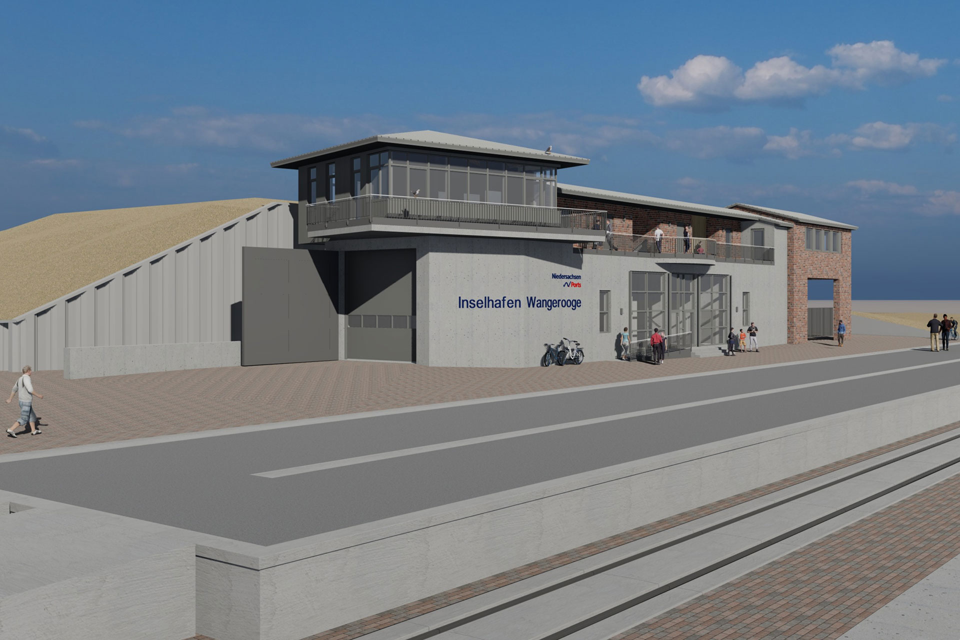 Vom Pfahlbau zum Zukunftsprojekt: Das plant NPorts auf Wangerooge