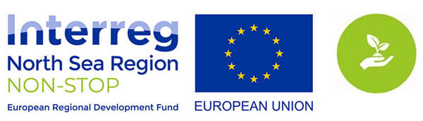 Interreg Non-Stop Logo Interreg North Sea Region Non-Stop Logo
